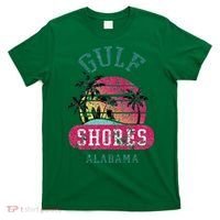 Fun Gulf Shores Vintage Distressed Alabama Beach Novelty T-Shirt thumb 0
