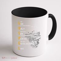 For God So Loved The World Love Jesus Christian Coffee Mug thumb 1