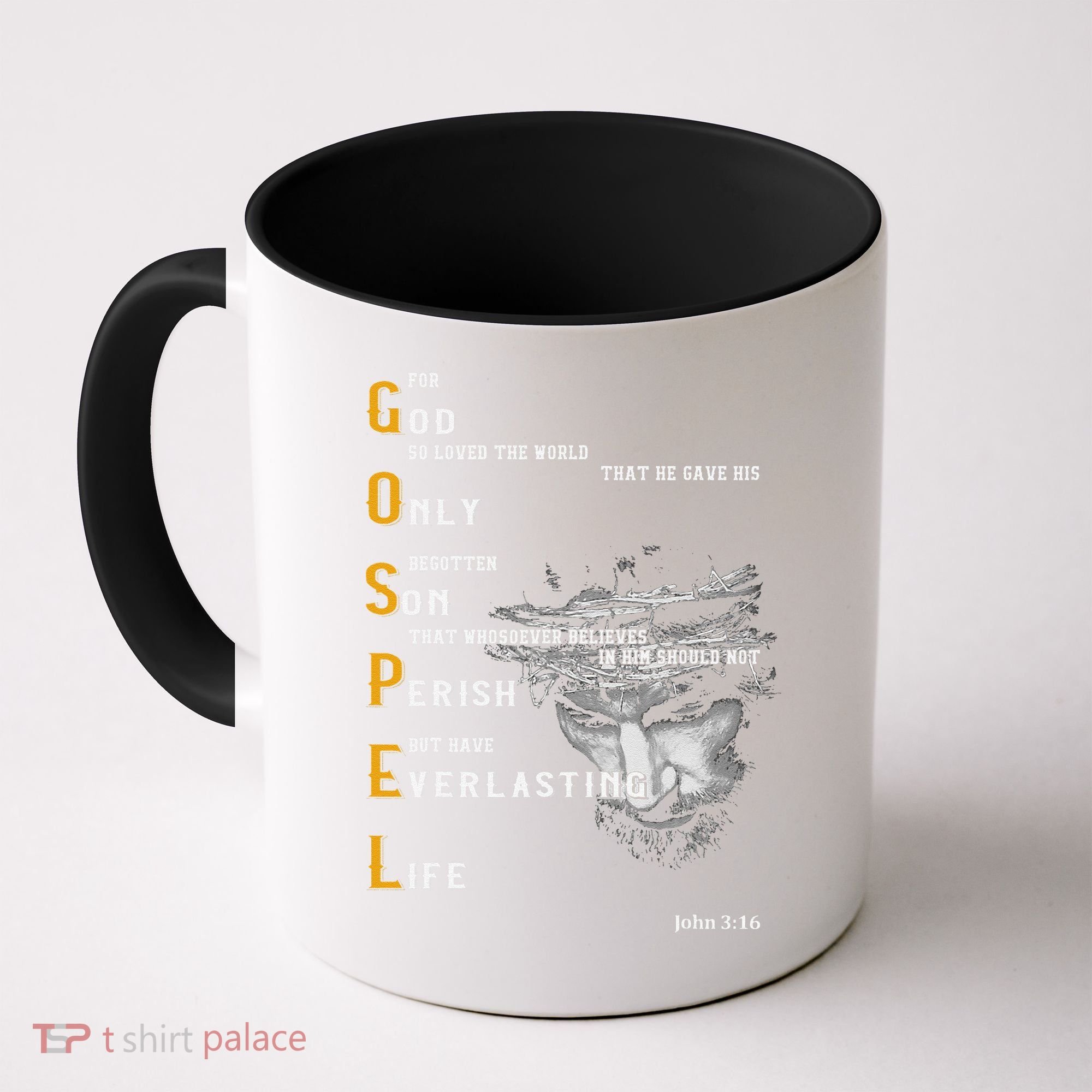 For God So Loved The World Love Jesus Christian Coffee Mug