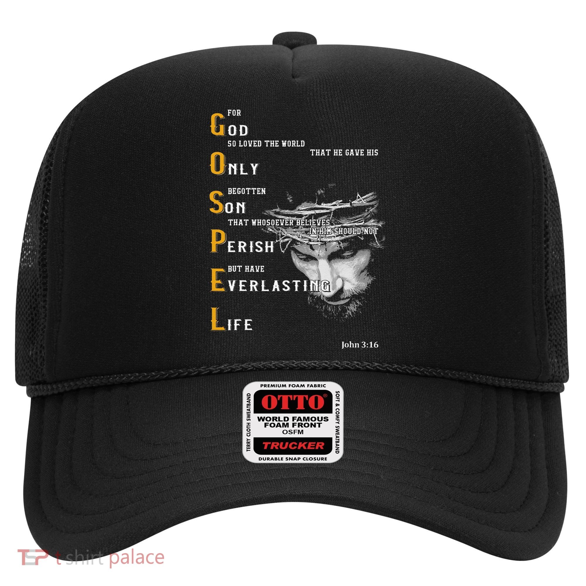 For God So Loved The World Love Jesus Christian Hat