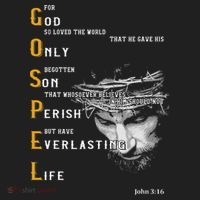 For God So Loved The World Love Jesus Christian Golf Towel thumb 3