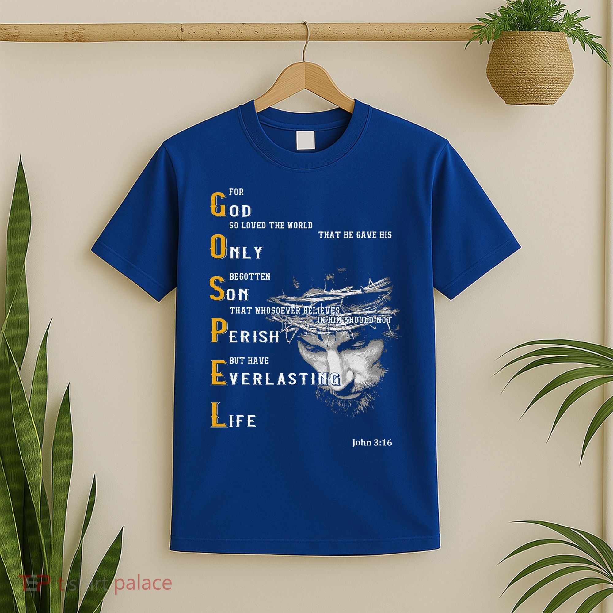 For God So Loved The World Love Jesus Christian T-Shirt