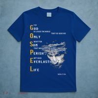 For God So Loved The World Love Jesus Christian T-Shirt thumb 5