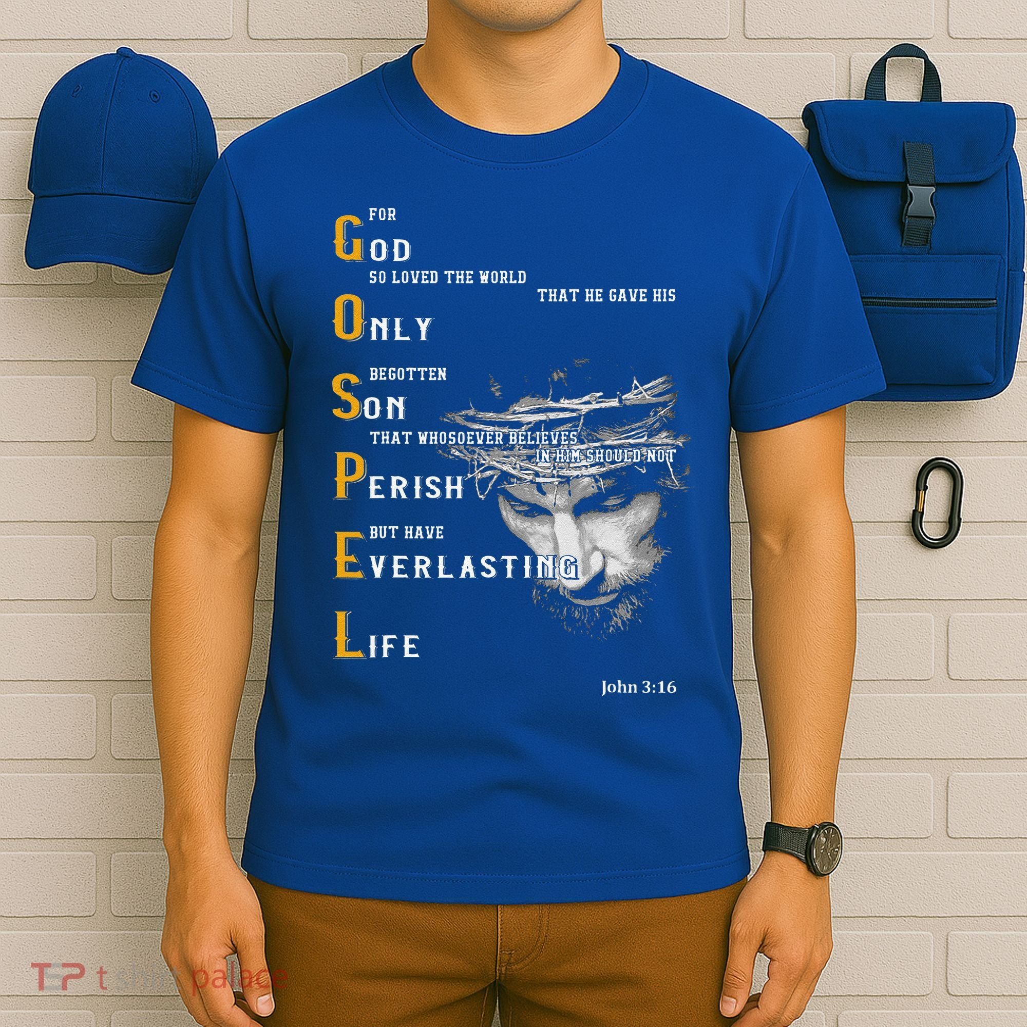 For God So Loved The World Love Jesus Christian T-Shirt