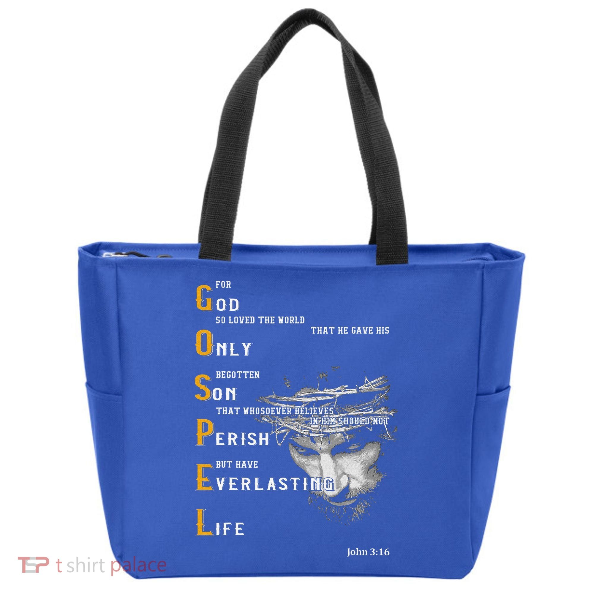 For God So Loved The World Love Jesus Christian Tote Bag