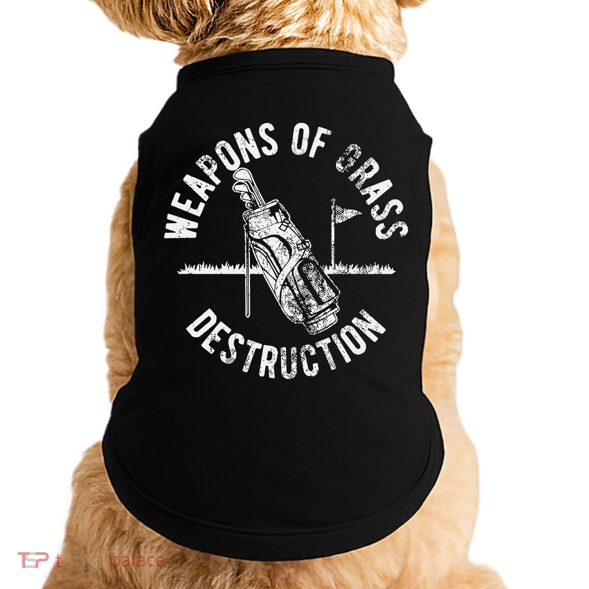 Funny Golf Sports Doggie Tank