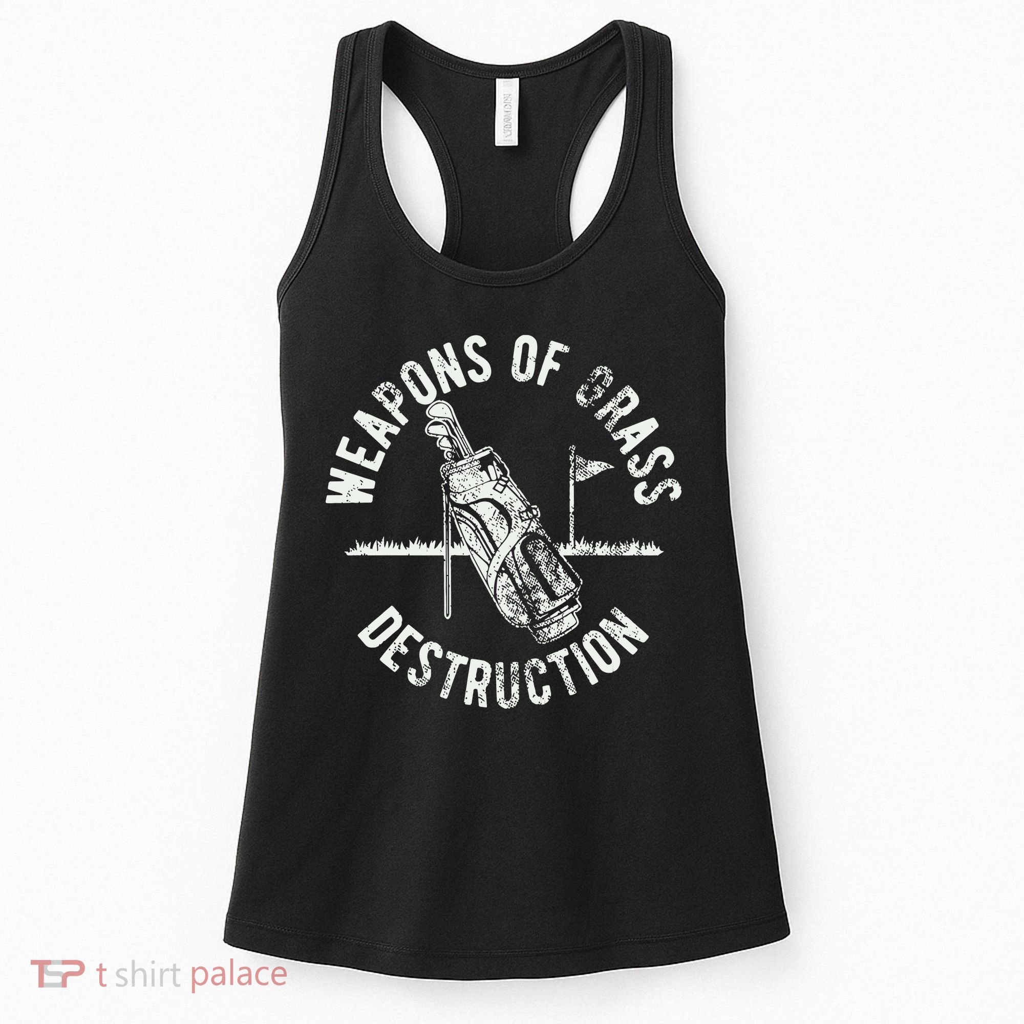 Funny Golf Sports Women's Tank Top