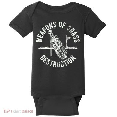 Funny Golf Sports Baby Bodysuit