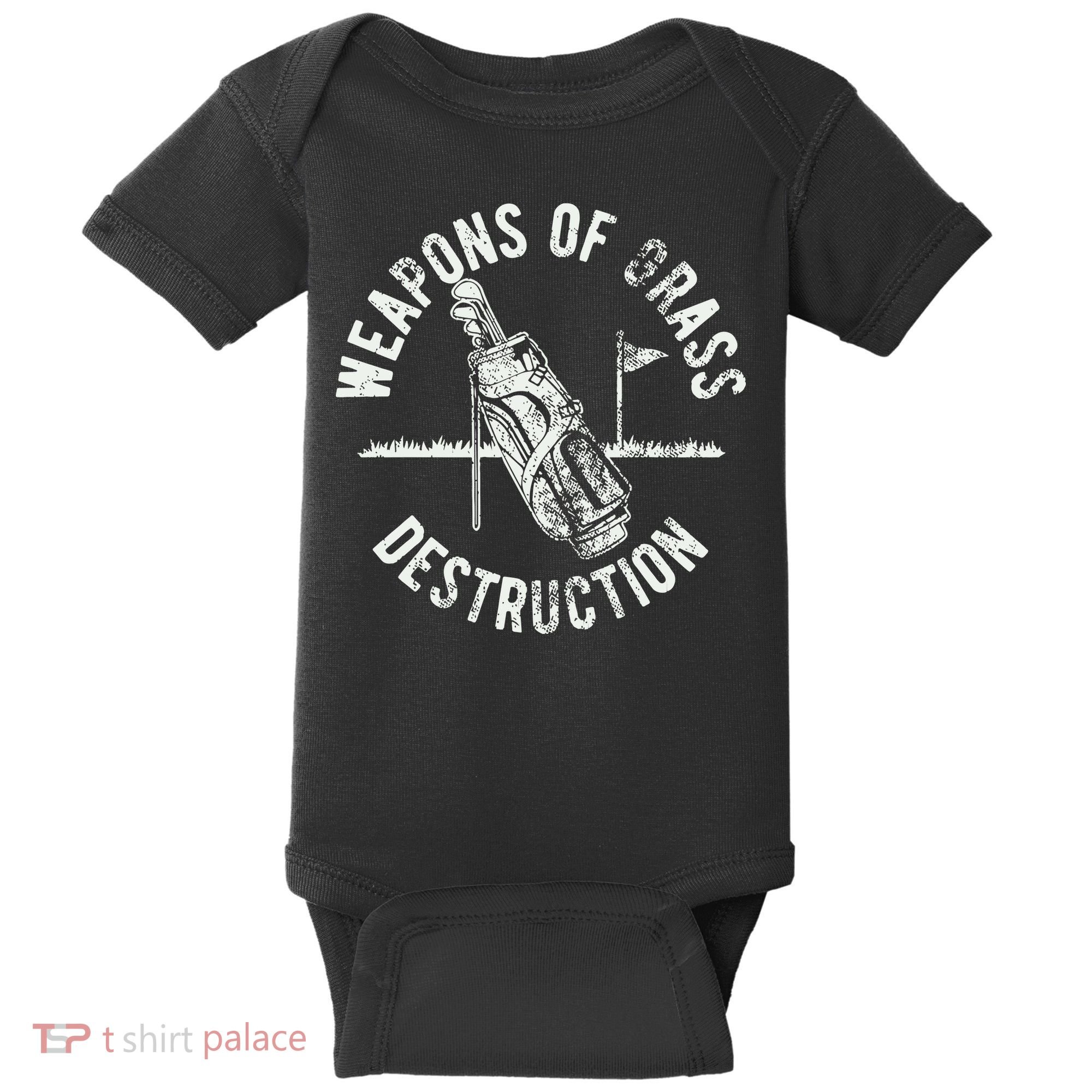 Funny Golf Sports Baby Bodysuit