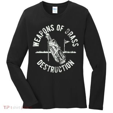 Funny Golf Sports Women's Long Sleeve Shirt