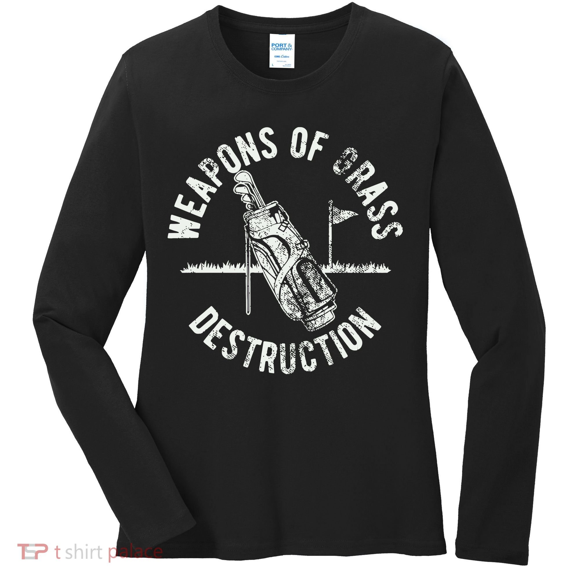 Funny Golf Sports Women's Long Sleeve Shirt