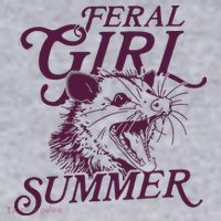 Feral Girl Summer Women's Sweatshirt thumb 2
