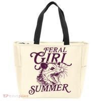 Feral Girl Summer Tote Bag thumb 0