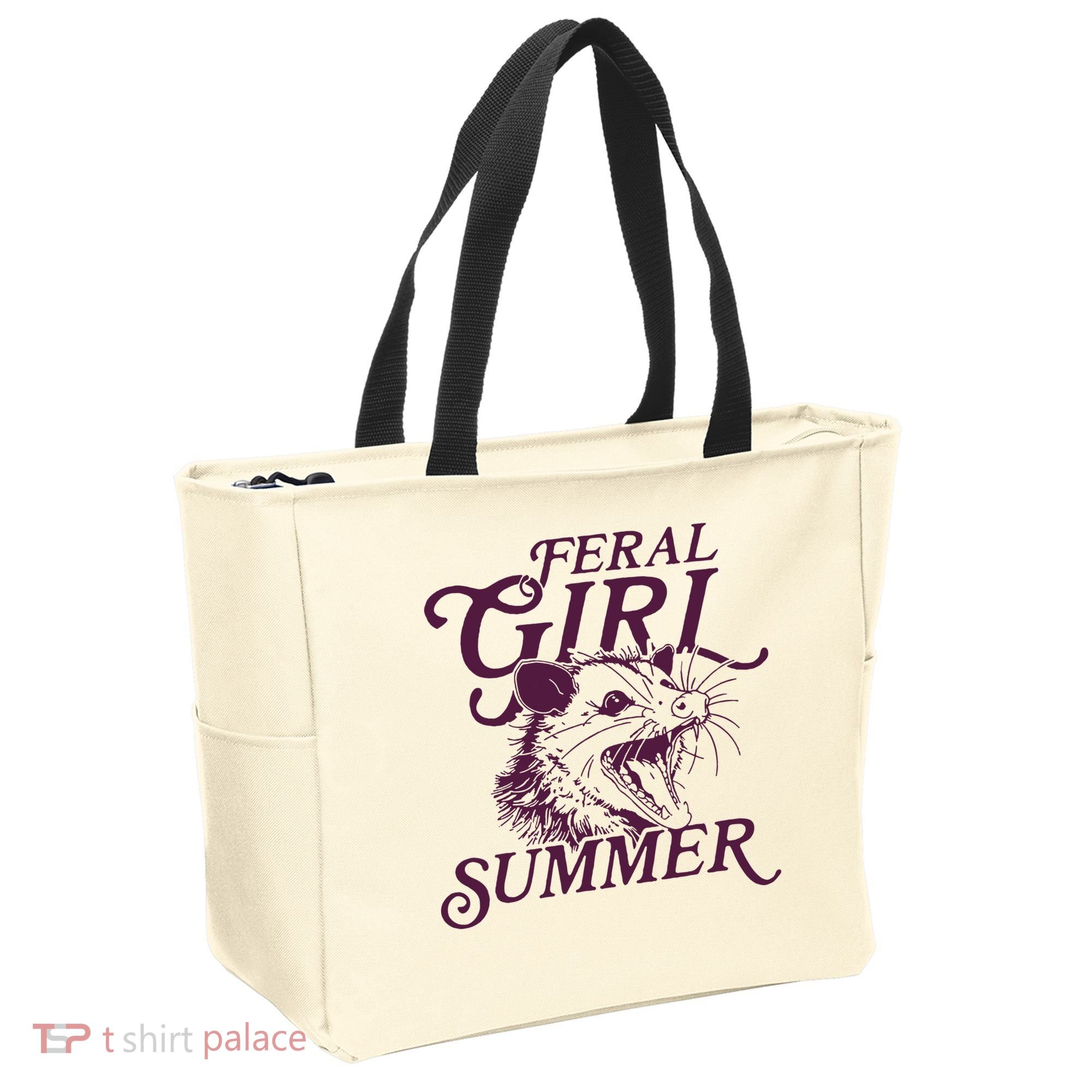 Feral Girl Summer Tote Bag