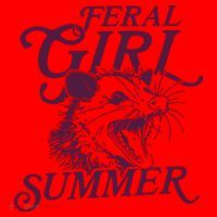 Feral Girl Summer Santa Hat thumb 1