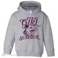 Feral Girl Summer Toddler Hoodie thumb 0