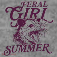 Feral Girl Summer Toddler Hoodie thumb 2