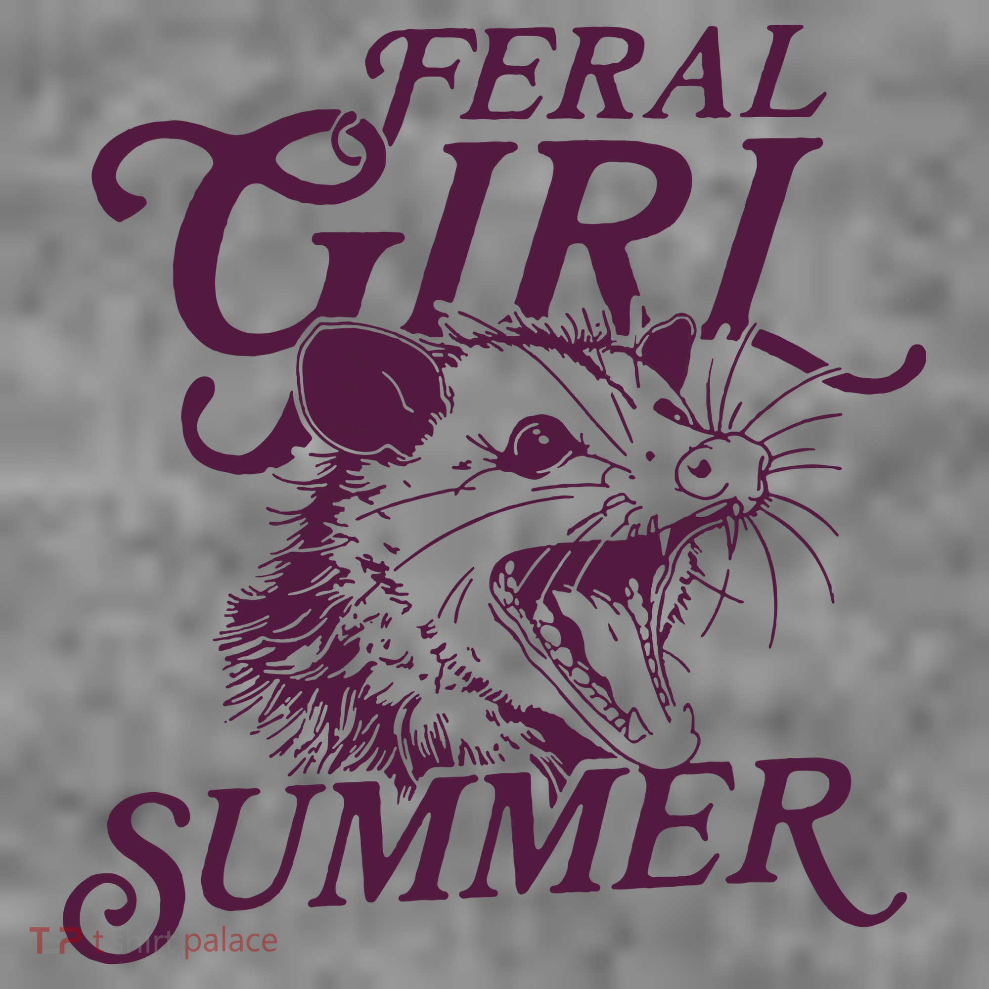 Feral Girl Summer Toddler Hoodie