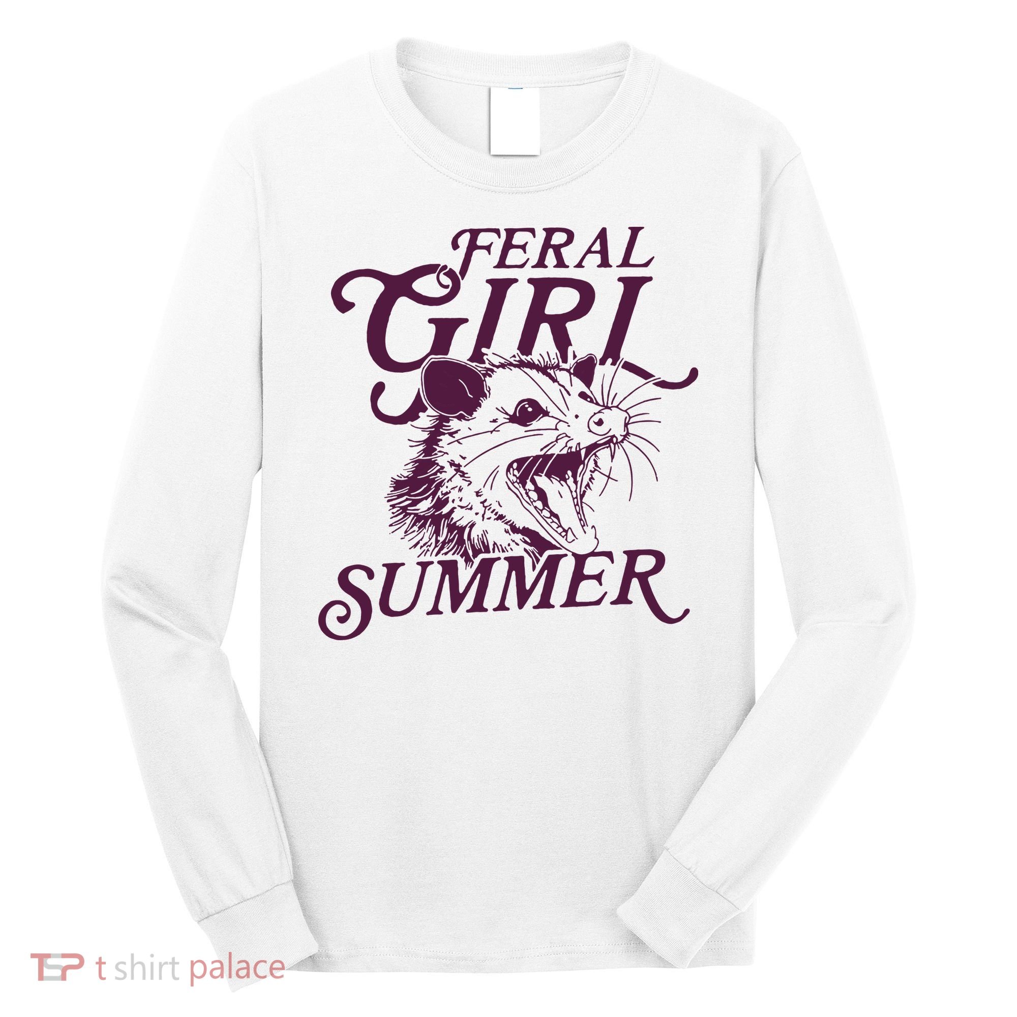 Feral Girl Summer Long Sleeve Shirt