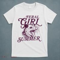 Feral Girl Summer T-Shirt thumb 5