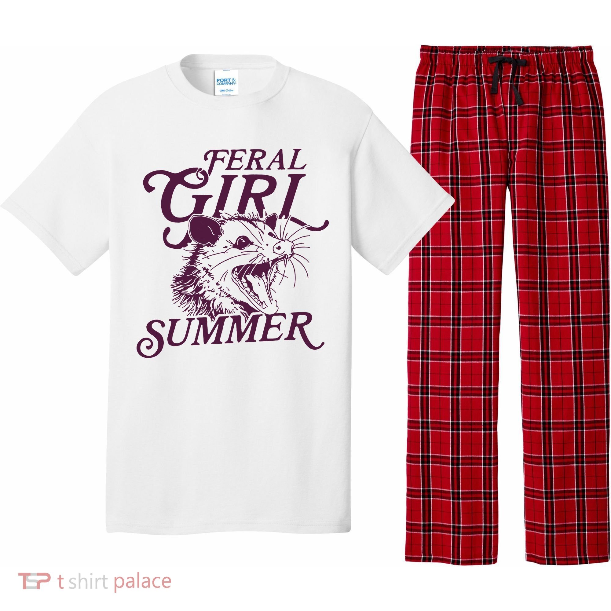 Feral Girl Summer Pajama Set