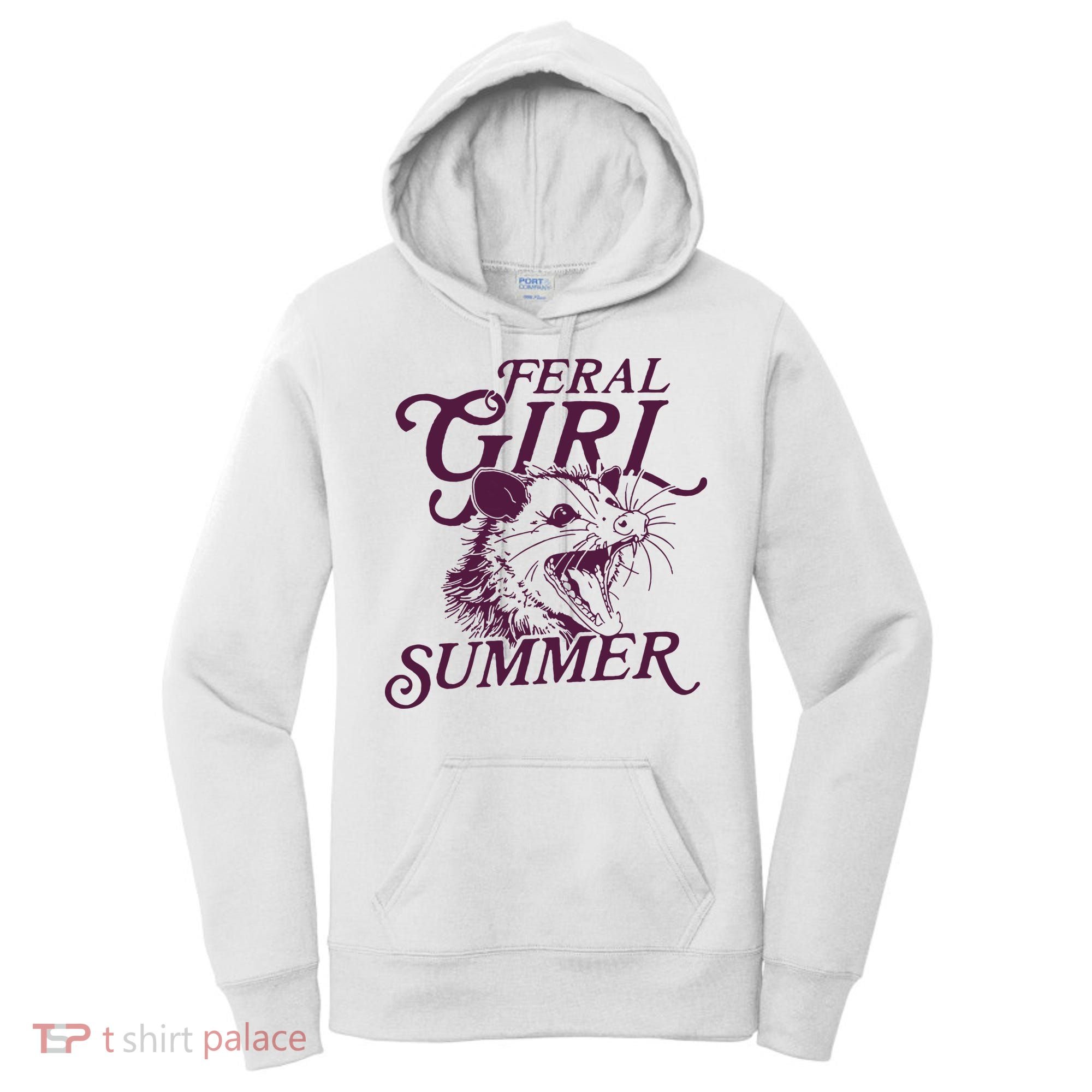 Feral Girl Summer Women's Hoodie
