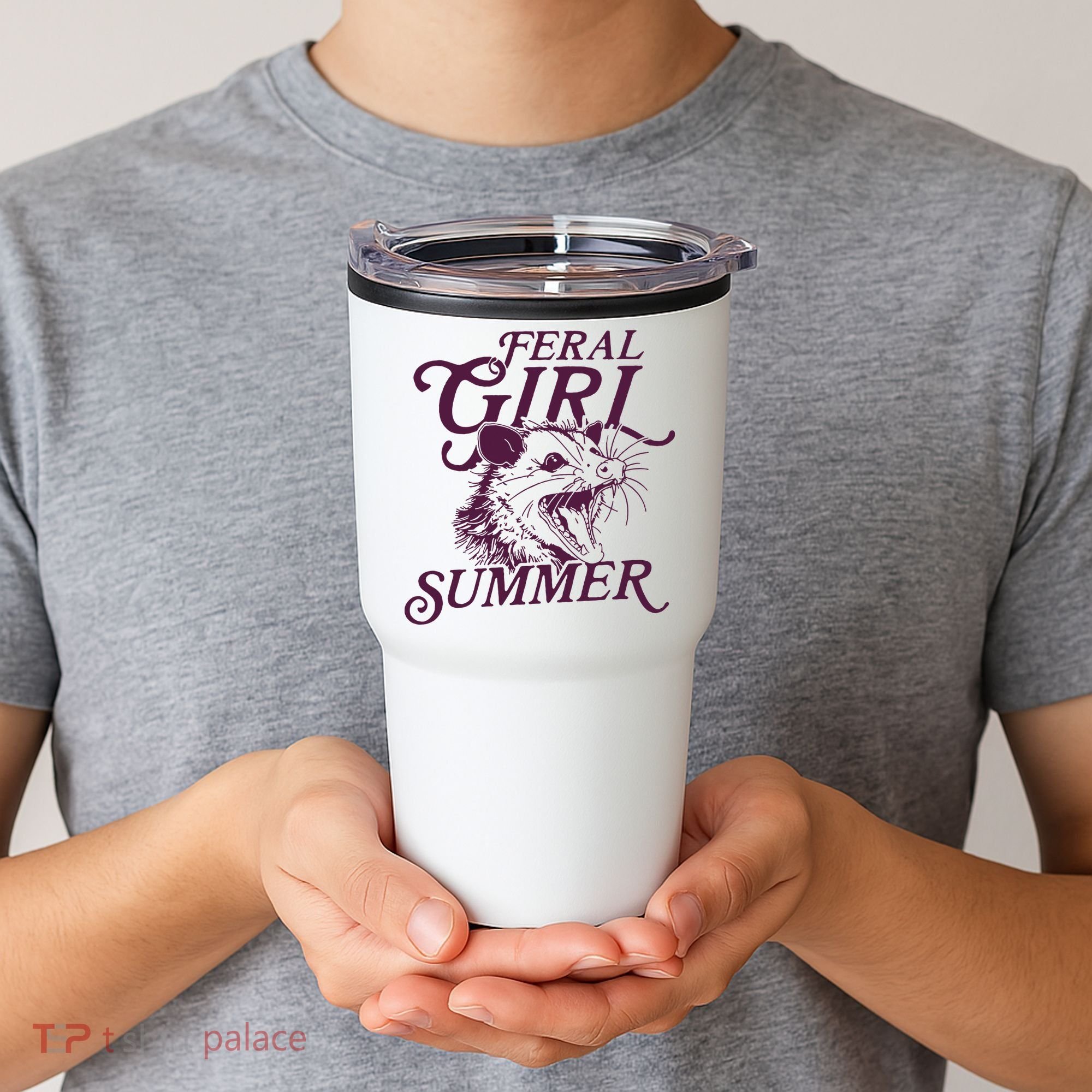 Feral Girl Summer Tumbler