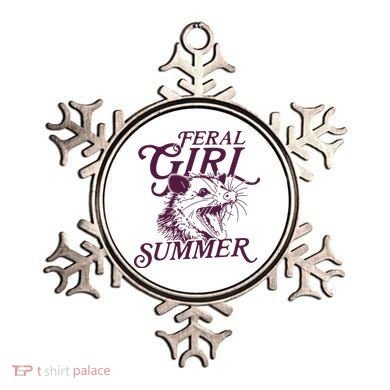 Feral Girl Summer Ornament