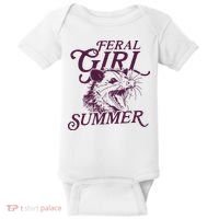 Feral Girl Summer Baby Bodysuit thumb 0
