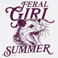 Feral Girl Summer Baby Bodysuit thumb 2
