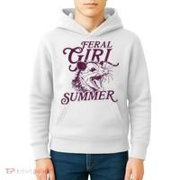 Feral Girl Summer Kids Hoodie thumb 4
