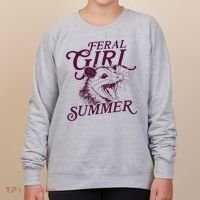 Feral Girl Summer Opossum Women's Sweatshirt thumb 0