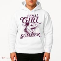 Feral Girl Summer Opossum Hoodie thumb 2