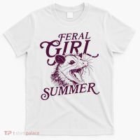 Feral Girl Summer Opossum T-Shirt thumb 0