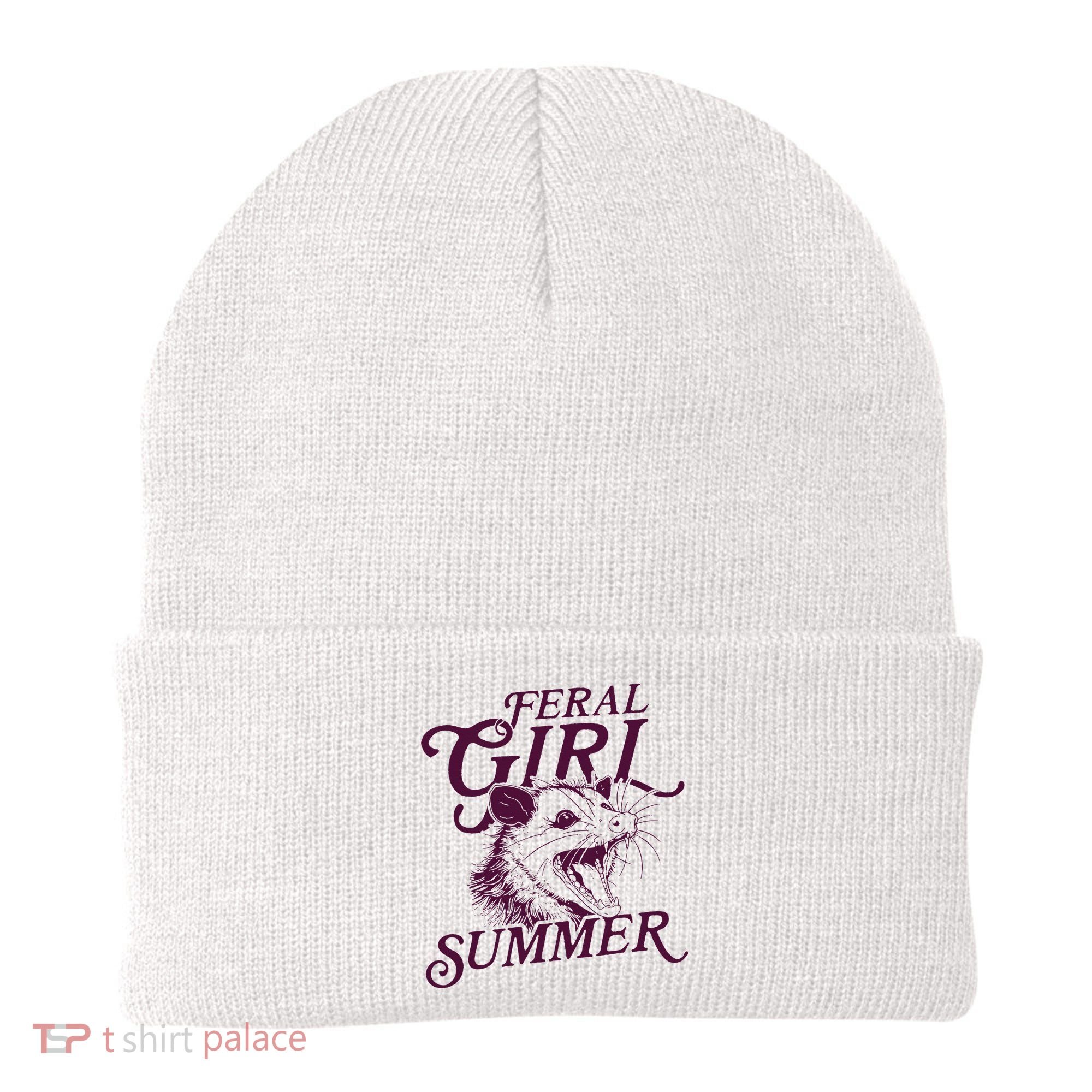 Feral Girl Summer Opossum Beanie