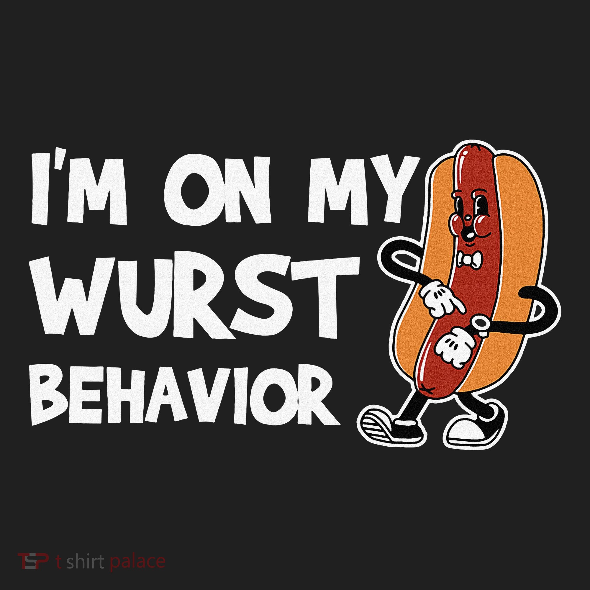 Funny German Sausage I'm on my Wurst Behavior Beanie