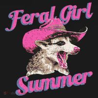 Feral Girl Summer Retro Possum Bucket Hat thumb 4