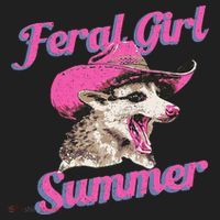 Feral Girl Summer Retro Possum Beanie thumb 2