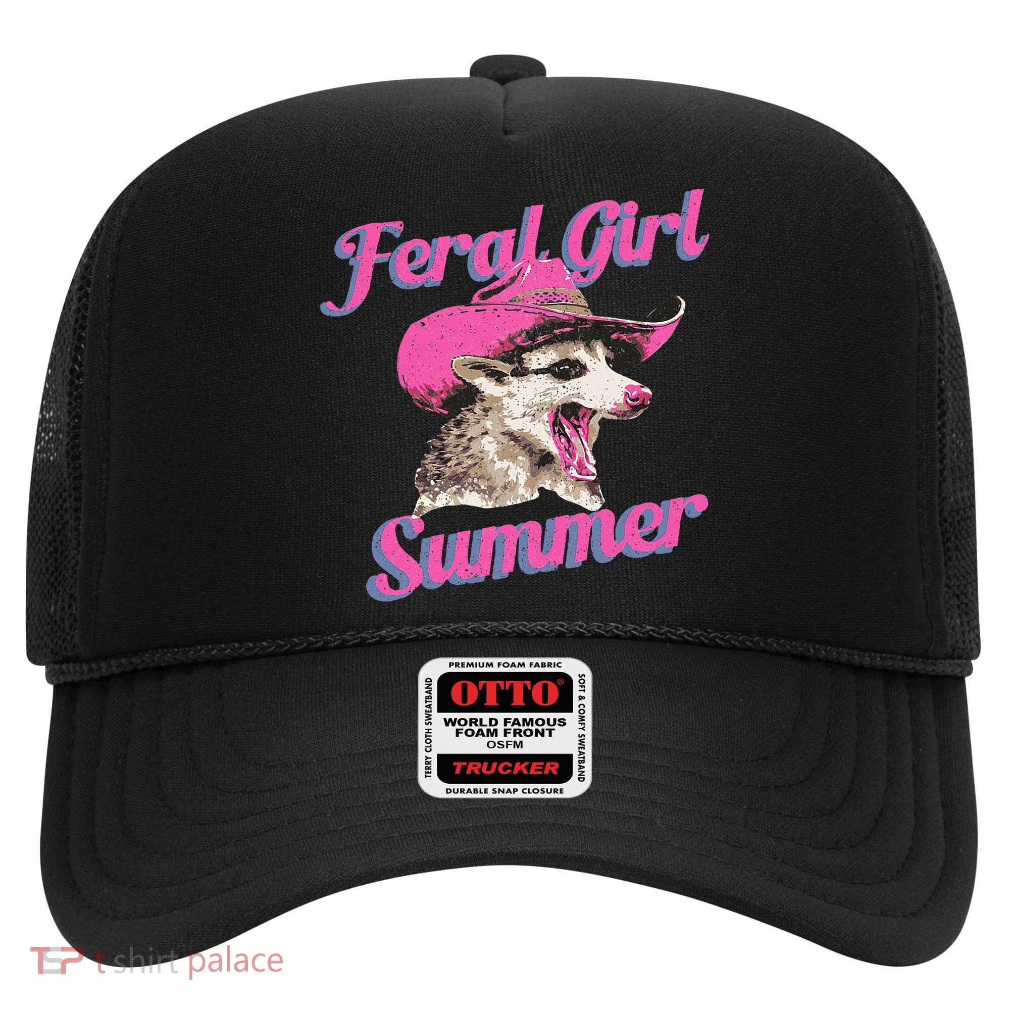 Feral Girl Summer Retro Possum Hat