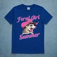 Feral Girl Summer Retro Possum T-Shirt thumb 5