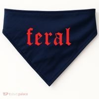 Feral Girl Summer USA-Made Doggie Bandana thumb 0