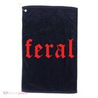 Feral Girl Summer Golf Towel thumb 0