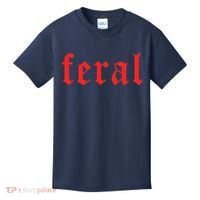 Feral Girl Summer Kids T-Shirt thumb 0