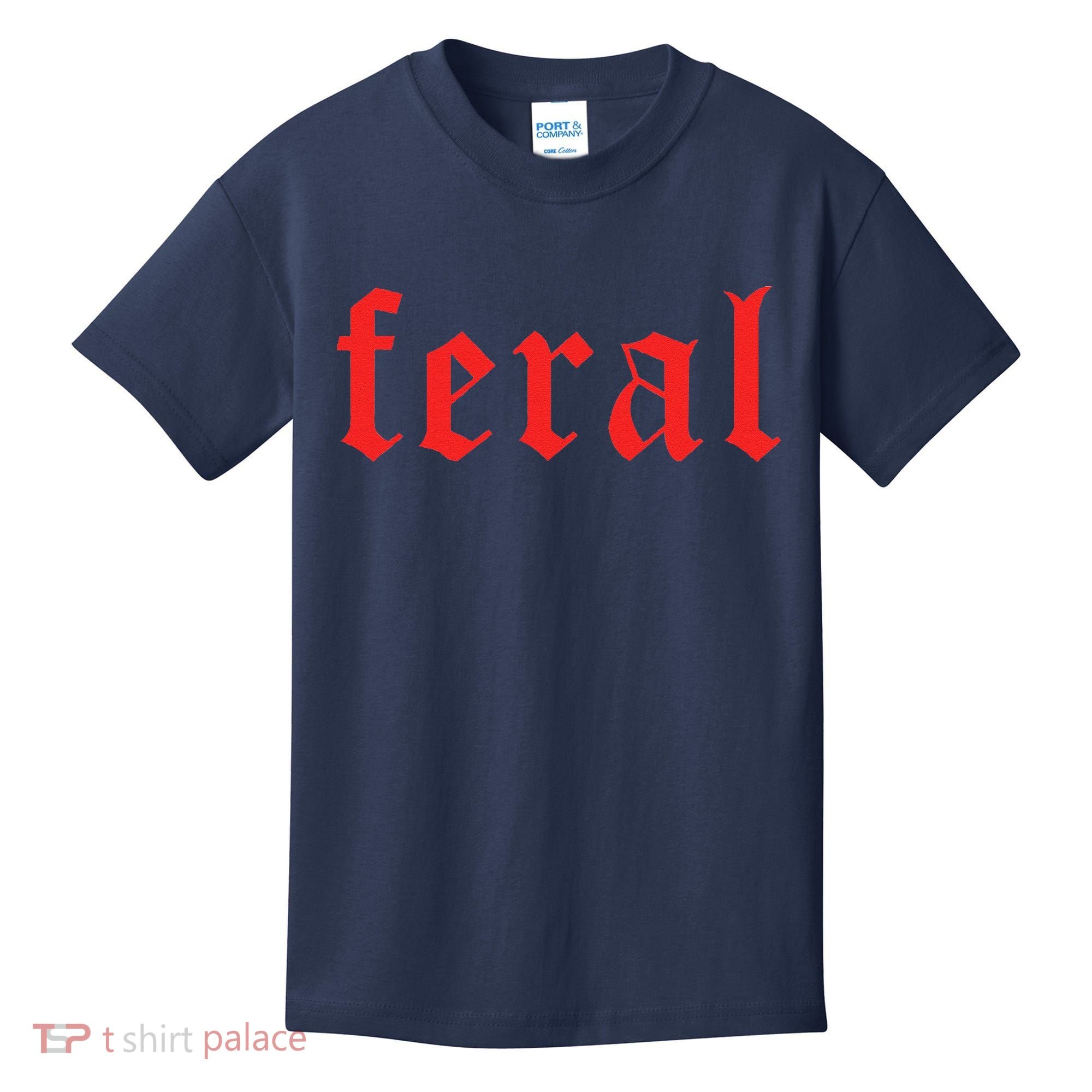 Feral Girl Summer Kids T-Shirt