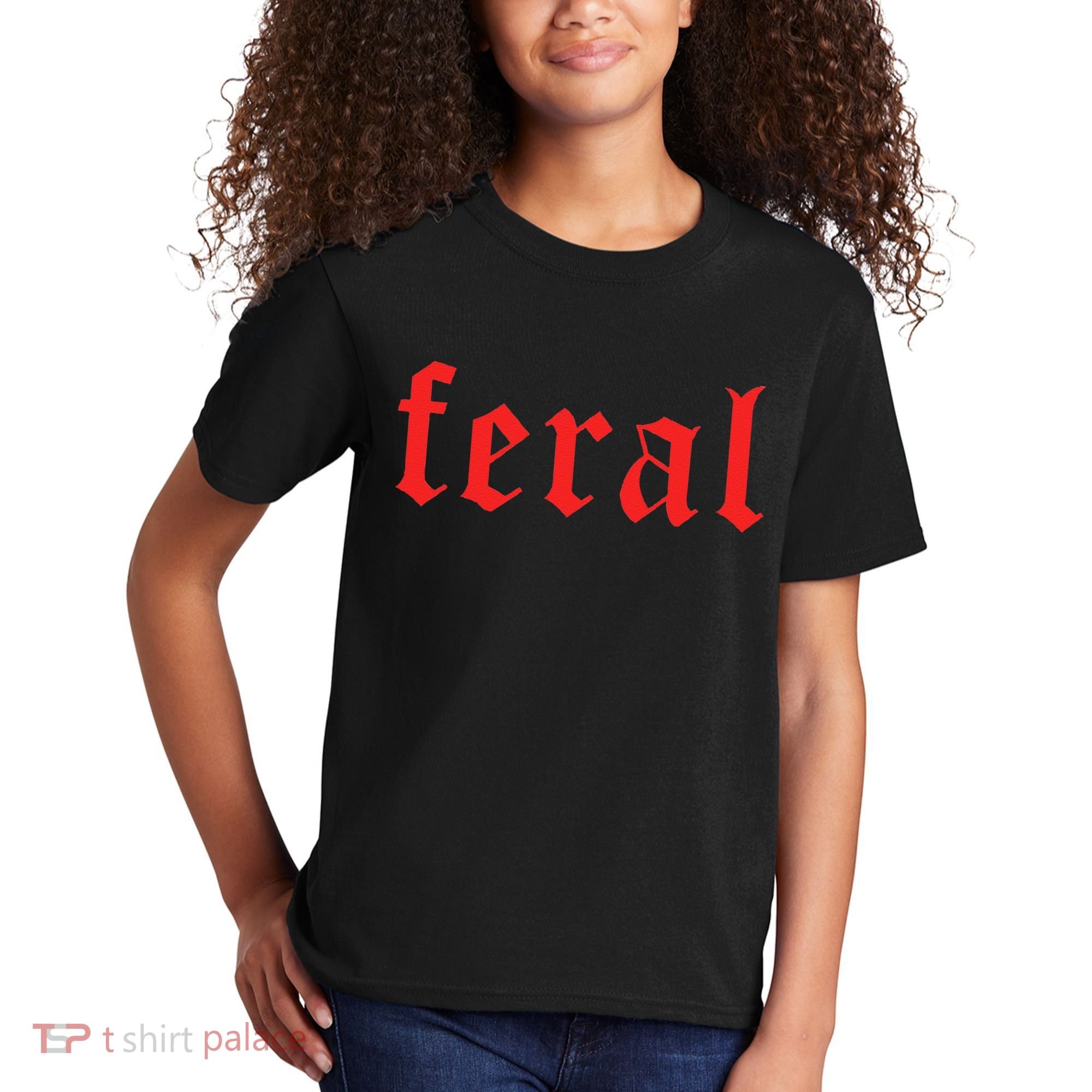 Feral Girl Summer Kids T-Shirt