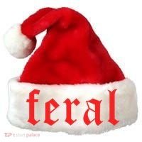 Feral Girl Summer Santa Hat thumb 0