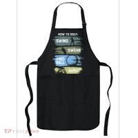 Funny Golf Swing Swear Findball Repeat Apron thumb 0