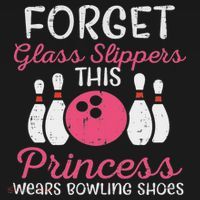 Forget Glass Slippers Bowling Shoes Bowler Women Mousepad thumb 1
