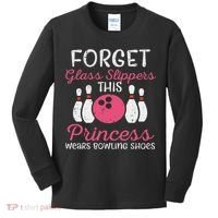 Forget Glass Slippers Bowling Shoes Bowler Women Kids Long Sleeve Shirt thumb 0
