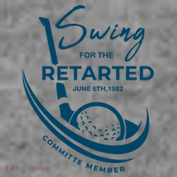Funny Golf Sayings Swing For The Retarded Toddler Hoodie thumb 2
